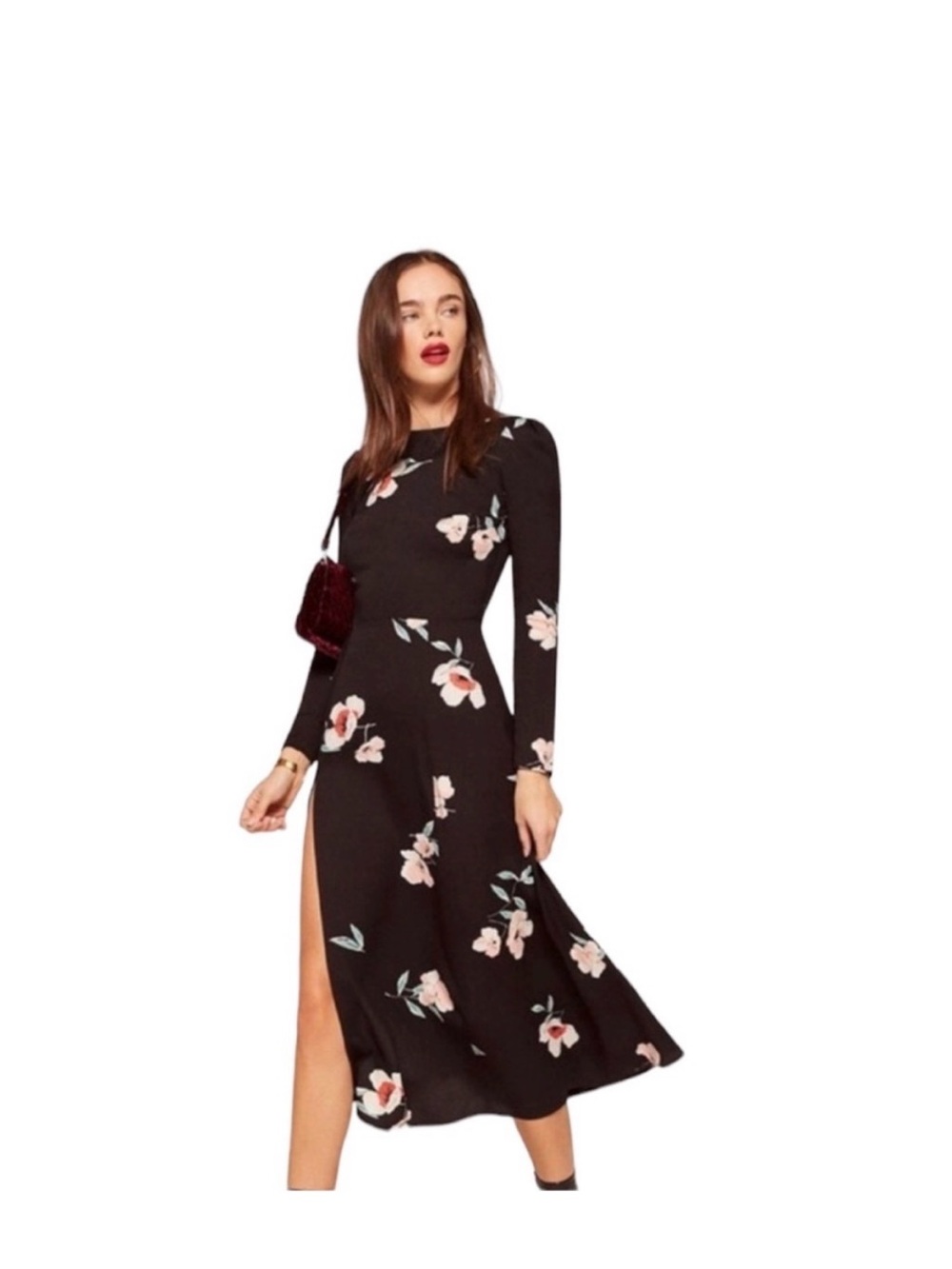 Reformation Vanessa Floral Dress - 2